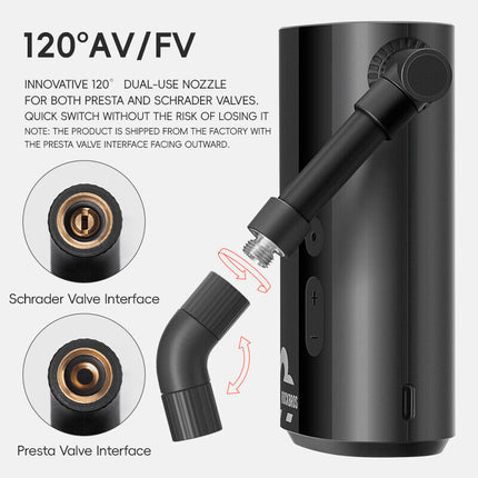 178Gonfleur Portatile 150 PSI Batteria 5000 mAh & Schermo LCD