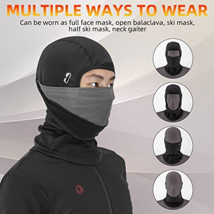 303 Full winter balaclava for cycling, skiing, and motorcycling
