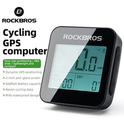 1761 Contador de Bicicleta GPS Impermeable