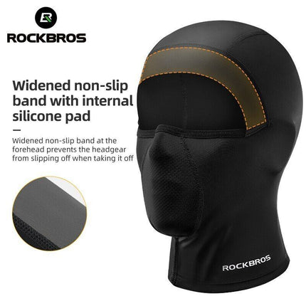 249 Kühlende UV-Schutz Kapuze für Radfahren