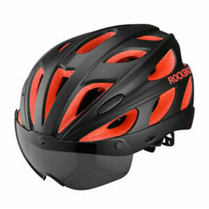 1724ROCKBROS Casco de Bicicleta con Gafas 57-62cm