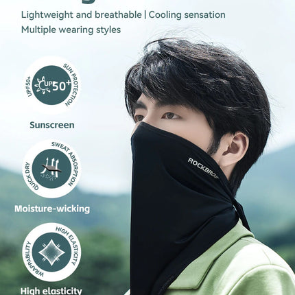 1440Cagoule de Cyclisme d&amp;#39;Été ROCKBROS en soie glacée