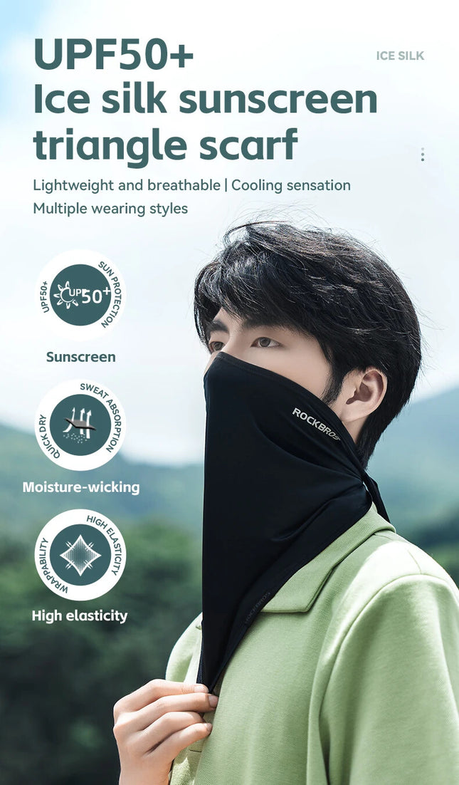 1440Cagoule de ciclismo de verano ROCKBROS en seda helada