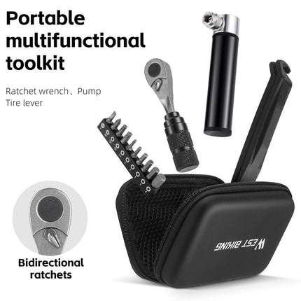 WEST BIKING 4-in-1 dviračių įrankių rinkinys