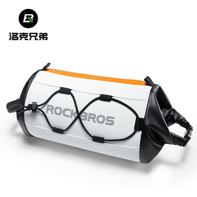 Sacoche de guidon bandoulière et organisateur - Blanc