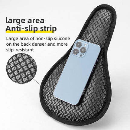 344 Coprisella per Bicicletta in Silicone con Luce Posteriore