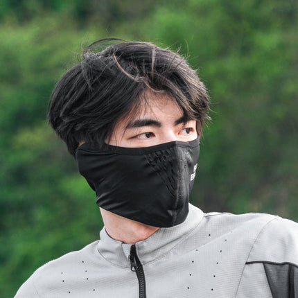 2558Cagoule Demi-Balaclava Thermique Hiver ROCKBROS Noir