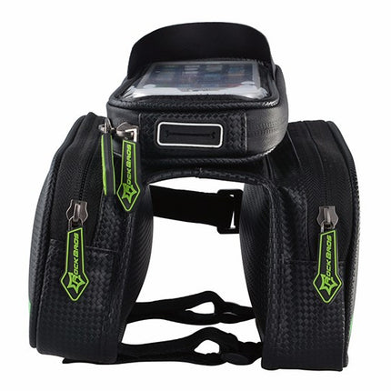 1341Sacoche de Cadre de Vélo pour smartpohne 6,2 pouces